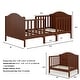 preview thumbnail 12 of 17, Gymax 2-in-1 Convertible Toddler Bed Kids Wooden Bedroom Furniture w/