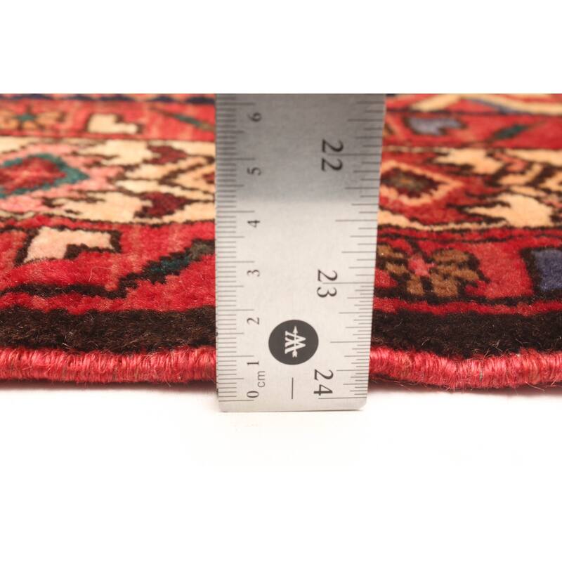 ECARPETGALLERY Hand-knotted Andelz Red Wool Rug - 4'2 x 6'7