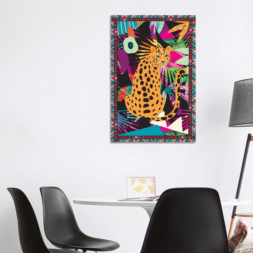 iCanvas "Cheetah Life II" by Nikki Chu Canvas Print