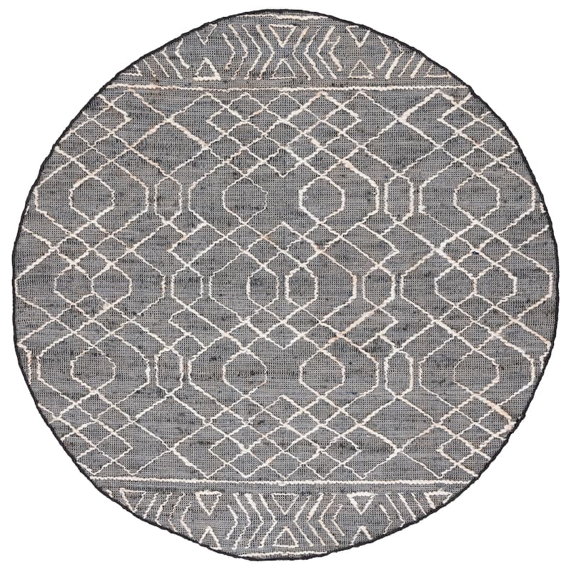 SAFAVIEH Handmade Natural Fiber Eranda Boho Jute Fringe Rug