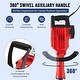 preview thumbnail 2 of 3, Heavy Duty Electric Demolition Jack Hammer, 3pcs 1700W - N/A