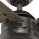 preview thumbnail 52 of 96, Hunter Cassius Outdoor Ceiling Fan, Damp Rated - Industrial, Farmhouse, Contemporary
