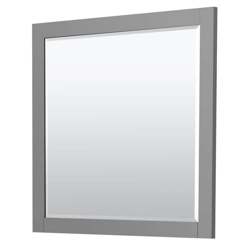 Miranda 42-inch Single Vanity, Quartz Top, 34-inch Mirror