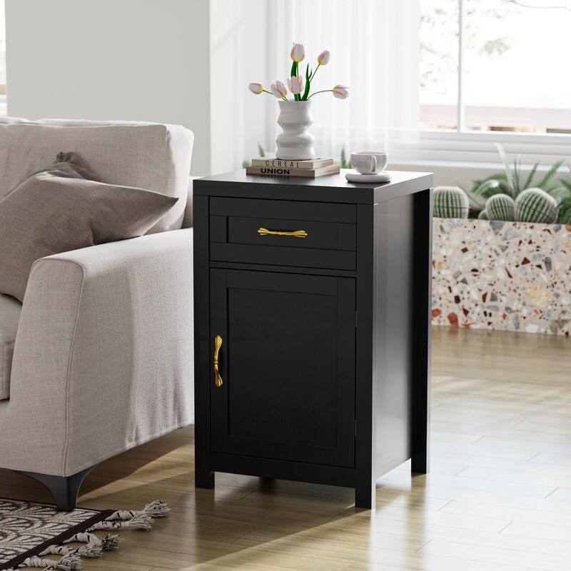 Farmhouse Night Stand with Barn Door