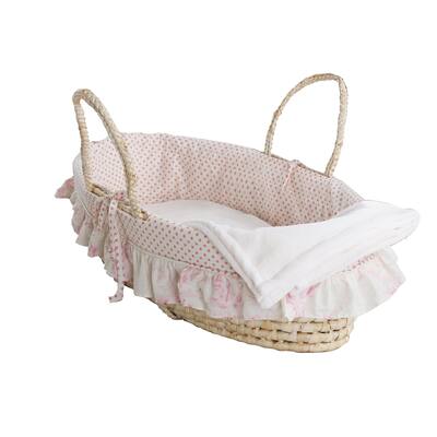 Heaven Sent Girl Moses Basket
