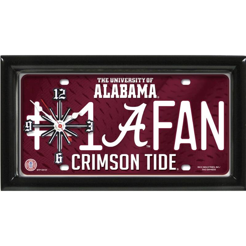Alabama Crimson Tide Clock