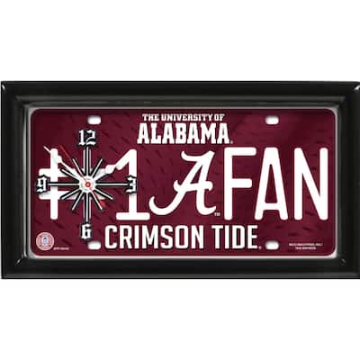 Alabama Crimson Tide Clock
