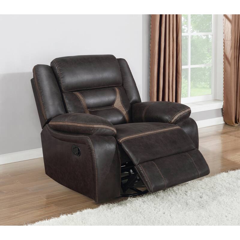 Brazelton Upholstered Swivel Glider Recliner