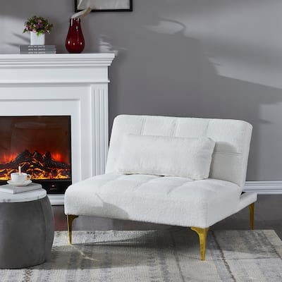 Versatile Convertible Sofa Bed Futon with Adjustable Backrest