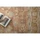 preview thumbnail 7 of 18, Alexander Home Transitional Terracotta Mosaic Hand-Hooked 100% Wool Rug