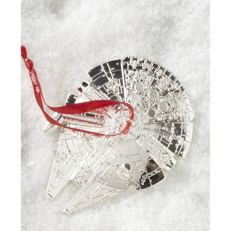 Lenox Millennium Falcon Metal Ornament