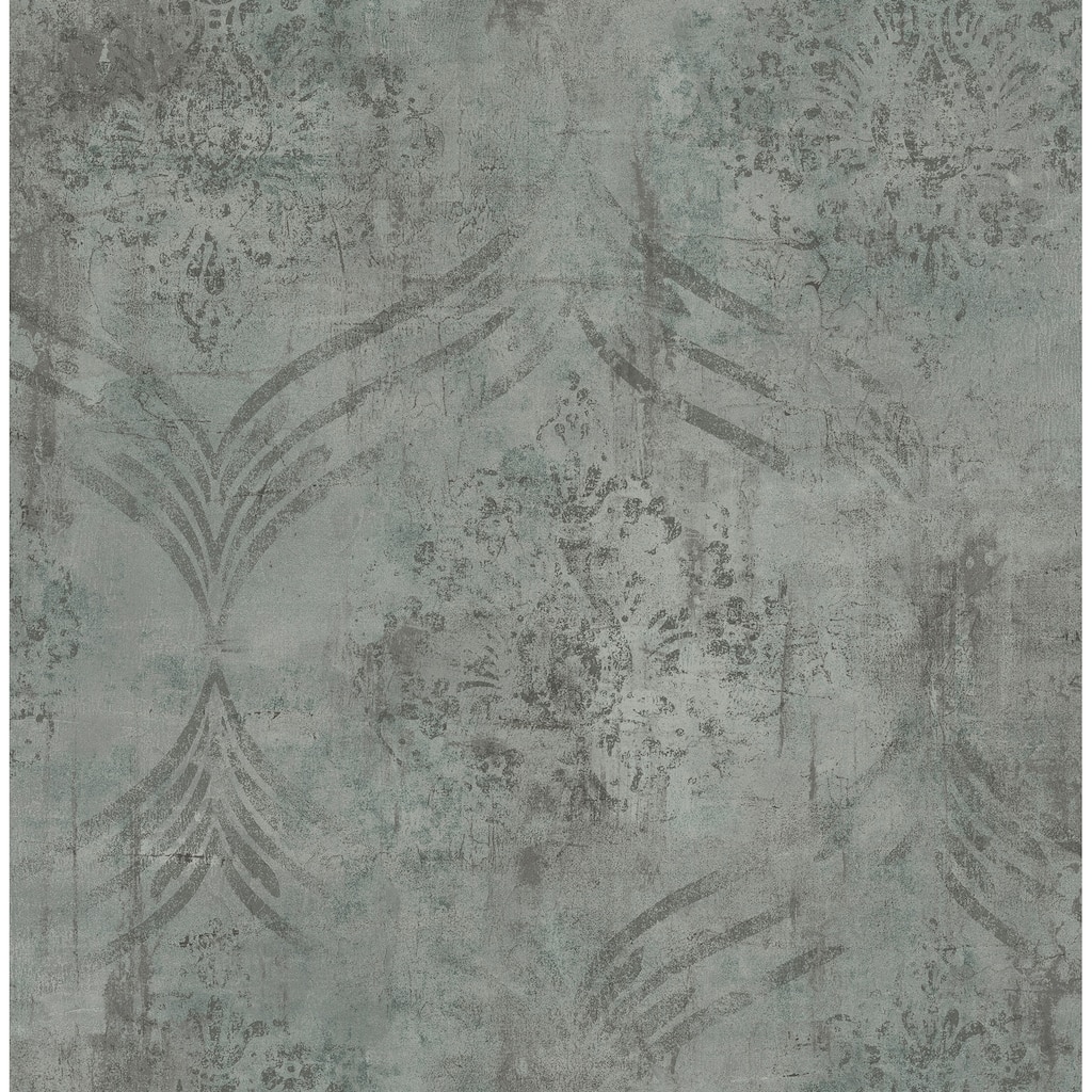 Seabrook Designs Brilliant Ogee Rustic Unpasted Wallpaper
