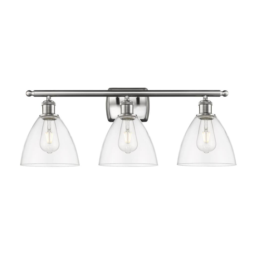 Innovations Lighting Bristol Glass - 3 Light 28" Bath Vanity Light