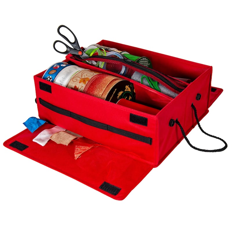 Ribbon Storage Box and Dispenser