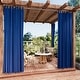 preview thumbnail 9 of 11, Outdoor Cabana Solid UV Protected Privacy Tab Top Panel