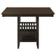preview thumbnail 5 of 14, Jaden 5-piece Square Counter Height Dining Set Espresso