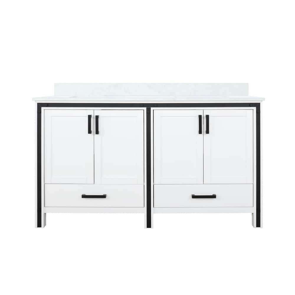 Ziva Bath Vanity and White Quartz Top