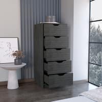 slim fit dress slacks Mayville 6 Drawer Lingerie Chest in Gray 2147SG-12