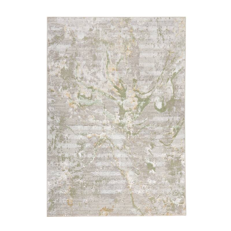 TOWN & COUNTRY LUXE Opaline Area Rug - 5' 2" x 7' 2" - Sage Green