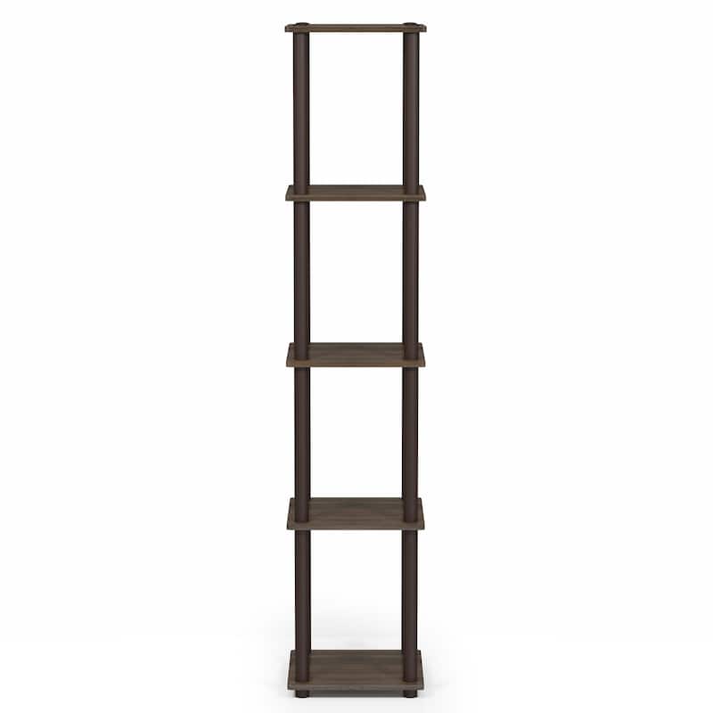 Porch & Den St. Marks 5-tier Corner Square Display Shelf