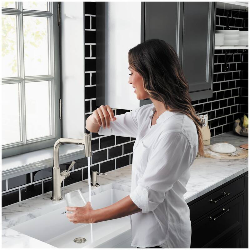 Hansgrohe Locarno Select 1.75 GPM Pull Out Kitchen Faucet HighArc - Steel Optic