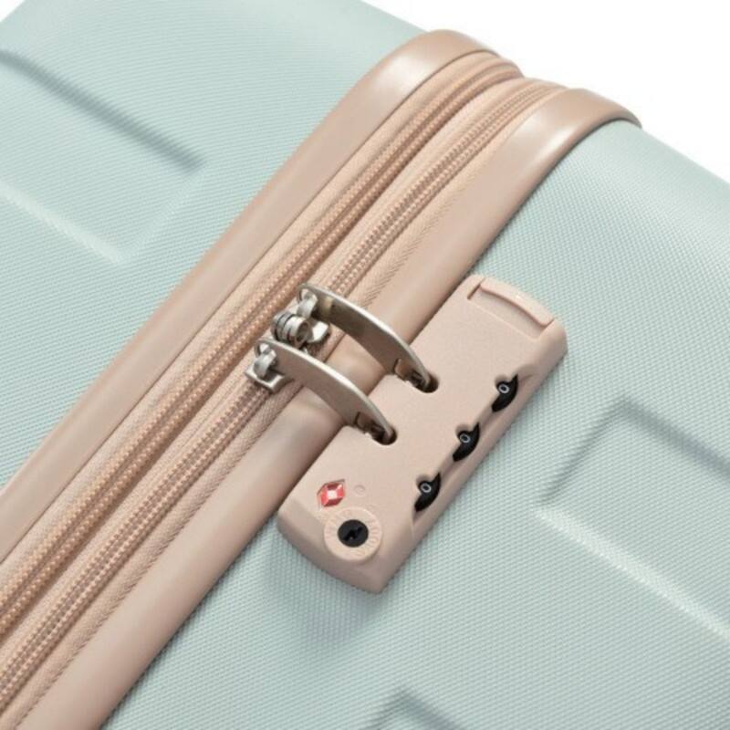 4PCS ABS Durable Suitcase Luggage Set with Travel Bag