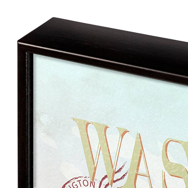 Washington State "Go" Series Made To Order Canvas Art