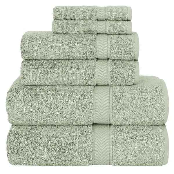 6-piece Towel Set - Green