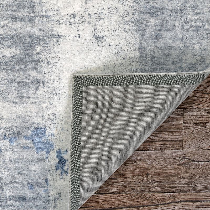 Gabriel Trekk Grey- Blue Area Rug
