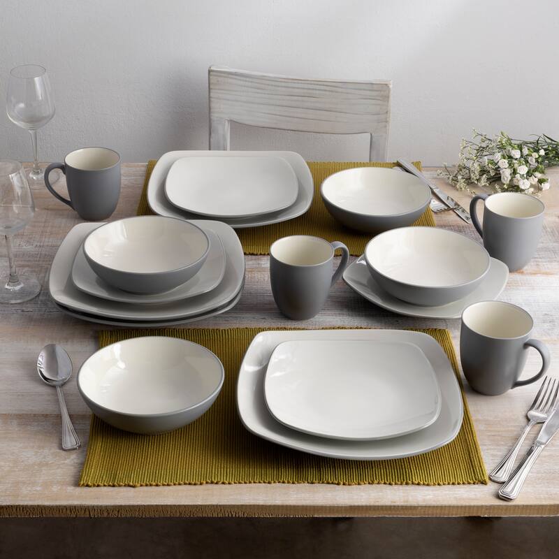Noritake Colorwave 16-Piece Square Set, Service For 4
