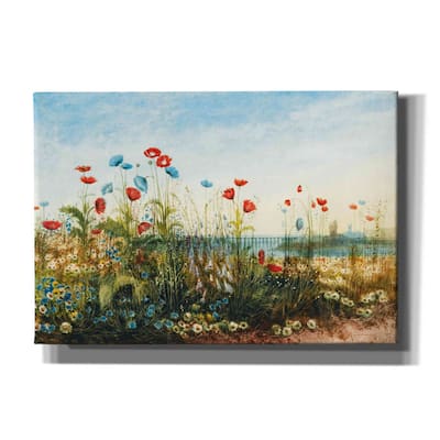 Epic Graffiti 'Malahide Estuary' by Andrew Nicholl Canvas Wall Art