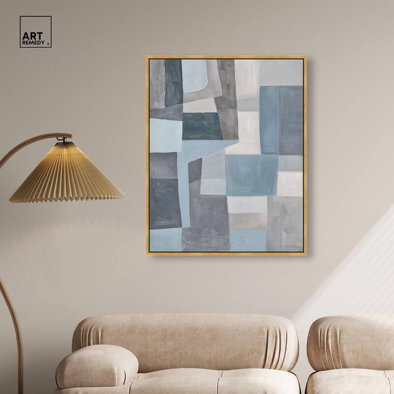Tessellated Tones I Canvas by Art Remedy