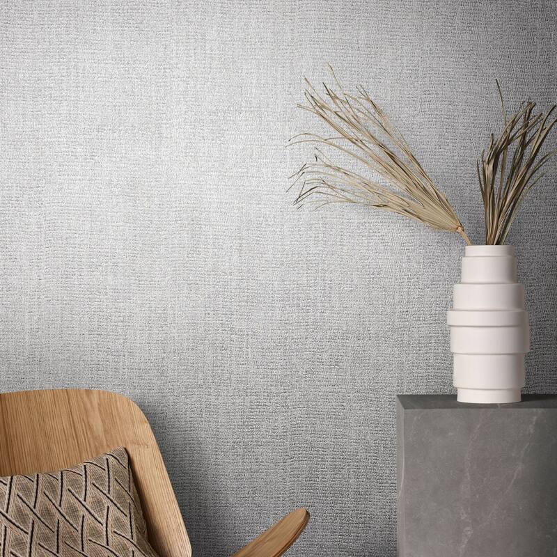 Galerie Wallcoverings Air Collection Weave Effect Sheen Textured Wallpaper Roll
