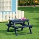 preview thumbnail 74 of 166, Laguna Kids Outdoor Poly Picnic Table