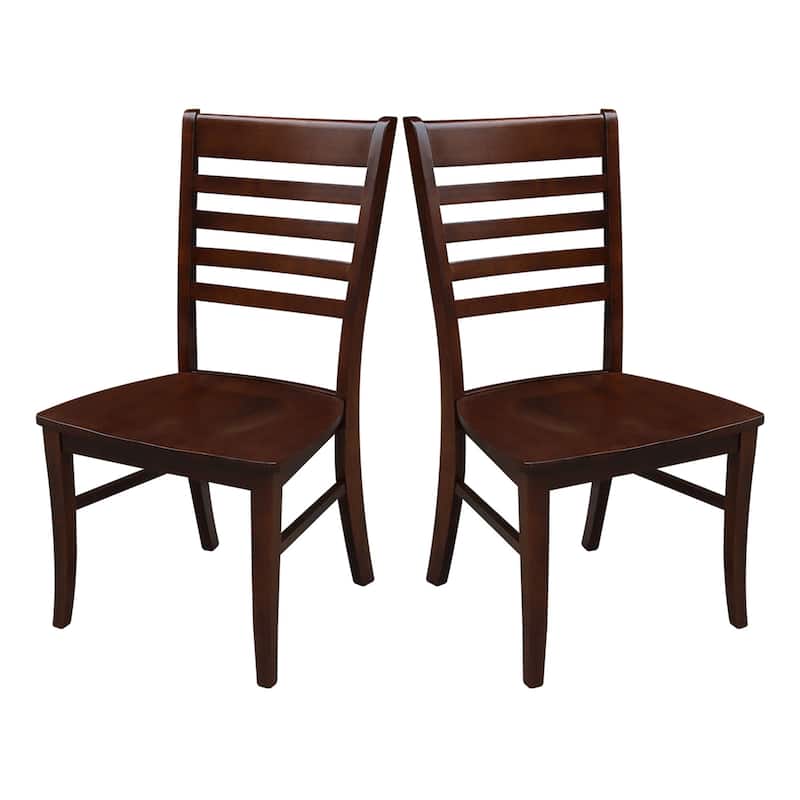 Solid Wood Cosmo Roma Dining Chairs, Set of Two