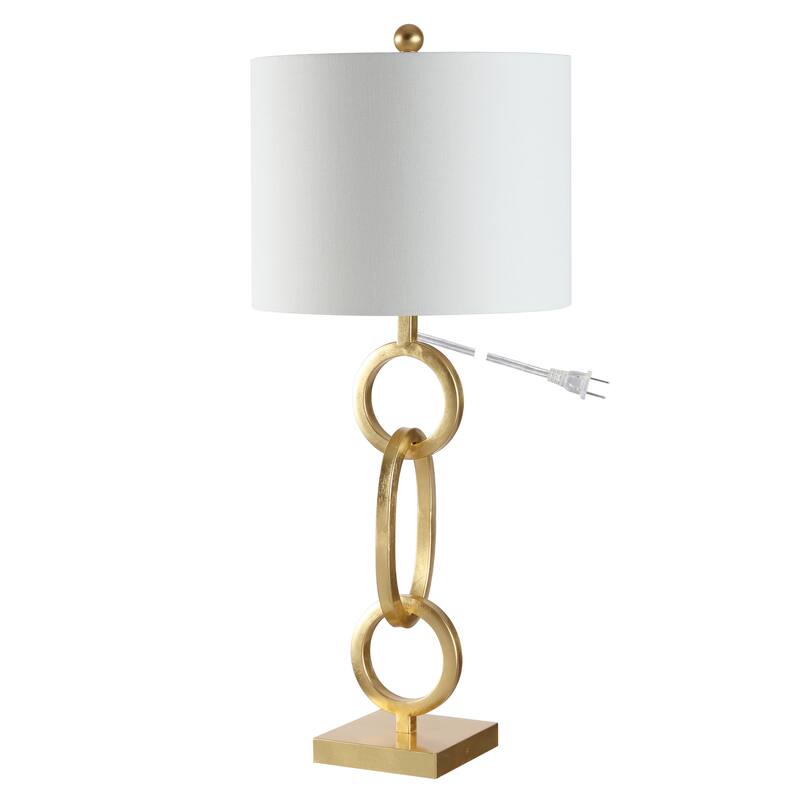 SAFAVIEH Lighting 32-inch Alaia Iron Table Lamp. - 13"W x 13"D x 30"H