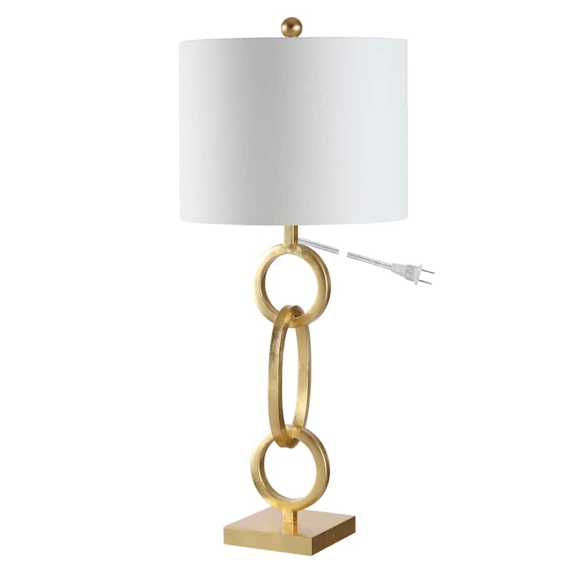 SAFAVIEH Lighting Renate 32-inch Iron Table Lamp - 13" x 13" x 32" - 13"W x 13"D x 30"H