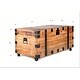 preview thumbnail 5 of 3, Twin over Full MDF House Bunk Bed with Slide & Roof