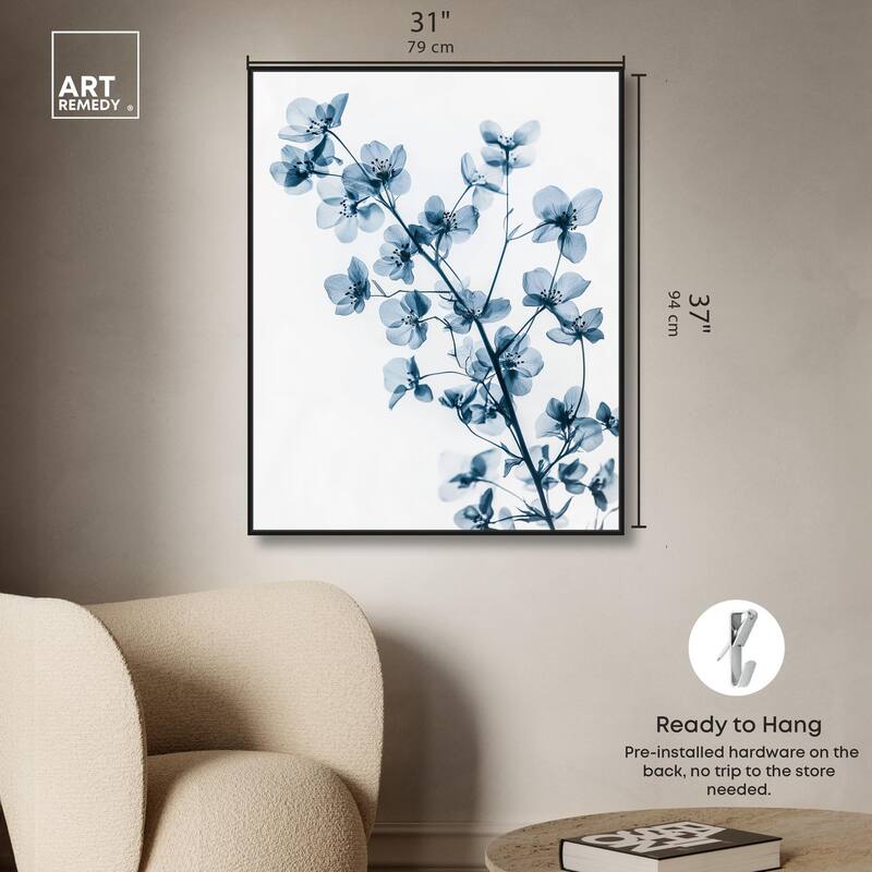 Translucent Petals II Canvas by Art Remedy