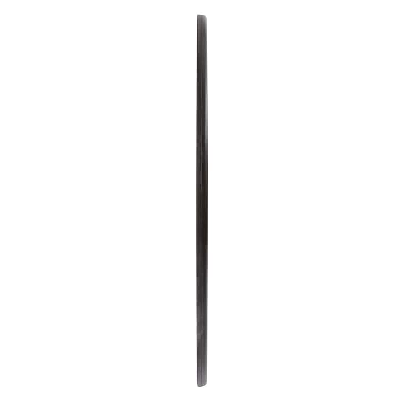 Allan Andrews Round Contemporary Wall Mirror with Vintage Matte Finish - 47"D