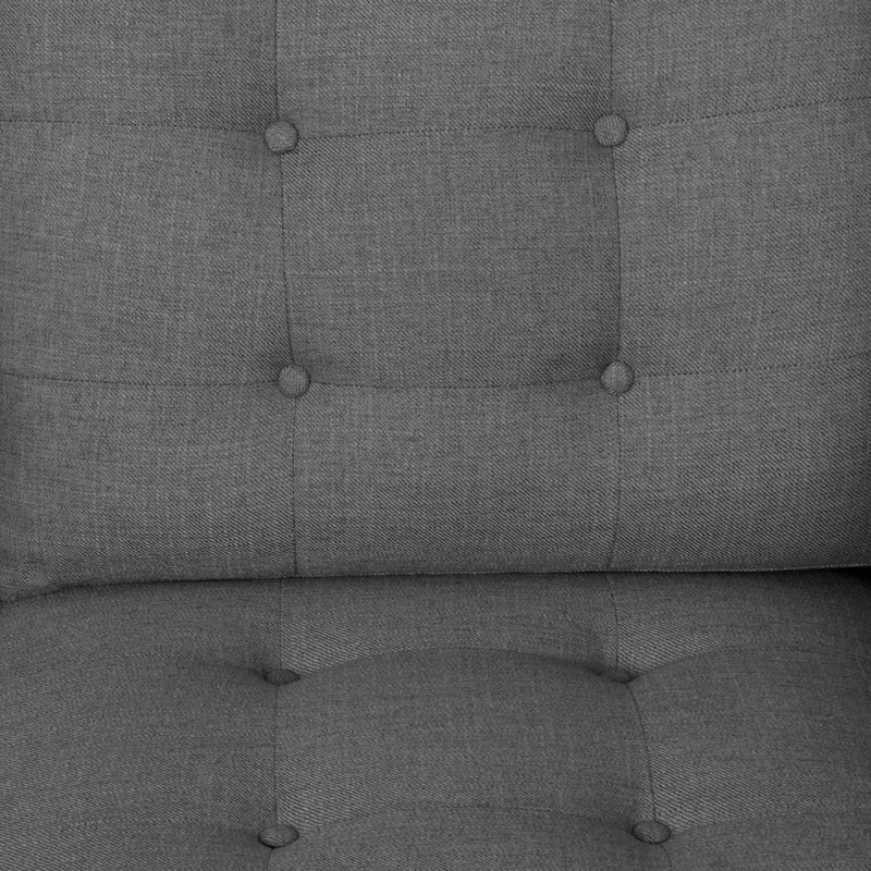 Adderbury Contemporary 3-seat Tufted Fabric Sofa by Christopher Knight Home
