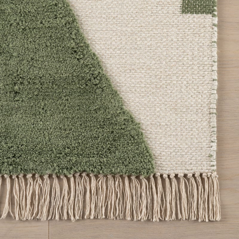 Carmeon Hamilton Monda Moroccan Bohemian Hand Woven Rug