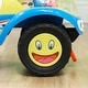 preview thumbnail 17 of 16, Qaba Toddler Push Car, Foot to Floor Ride on Car with Horn, Light, Music, Anti-Over-Backwards Device & Under Seat Storage