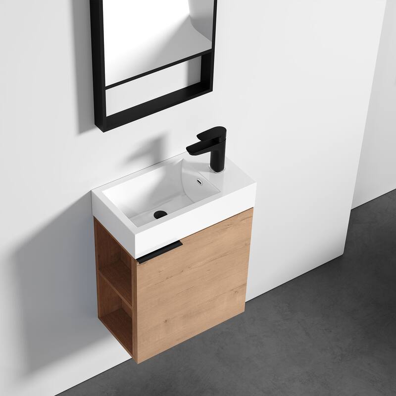 Dowell 18" Series 011 Vanity Set - Oak Natural