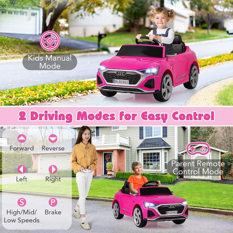Gymax 12V Kids Ride On Car w/Remote Control 4 Wheels Suspension 3