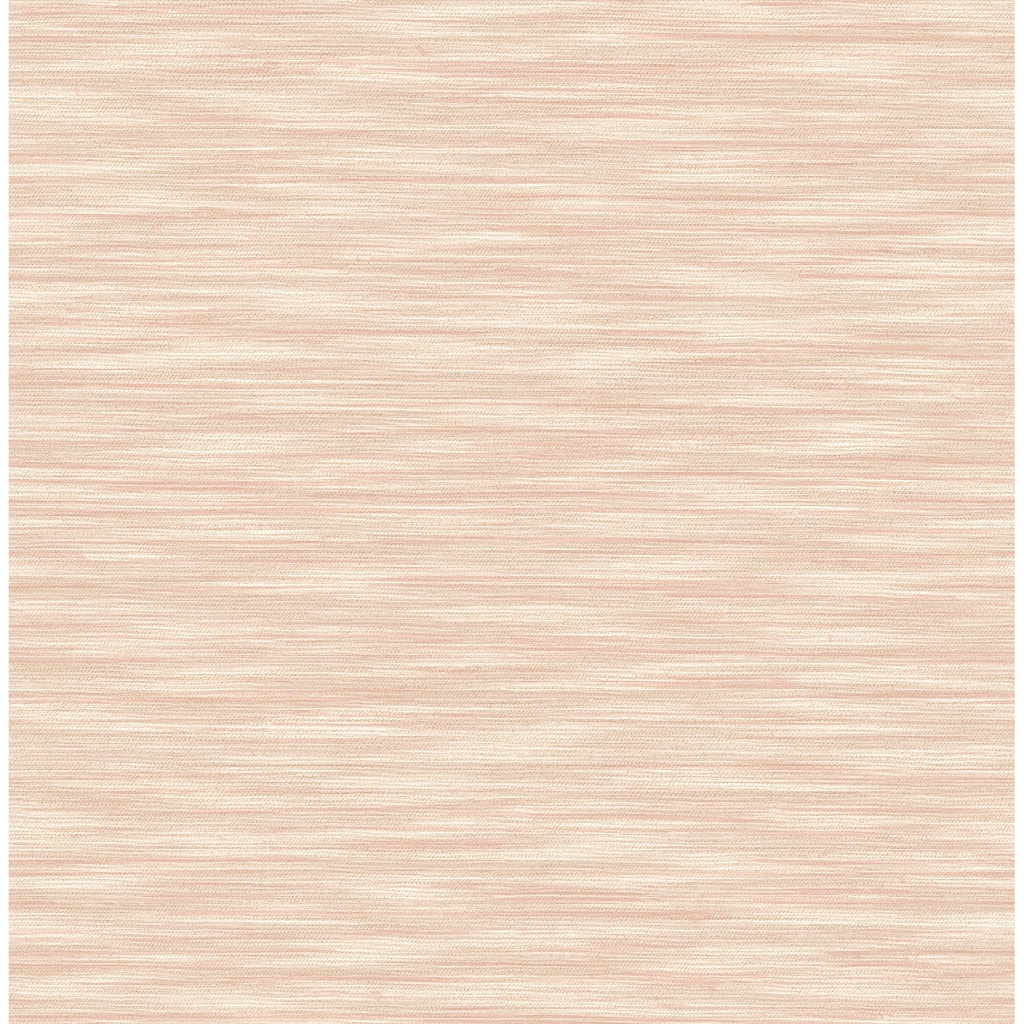 A-Street Prints Benson Coral Variegated Stripe Wallpaper