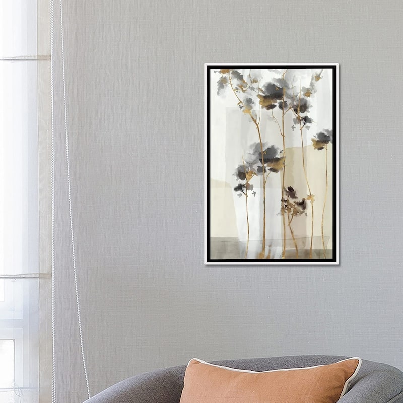 iCanvas "Golden Zen II" by Eva Watts Framed Canvas Print