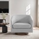 preview thumbnail 27 of 88, 31.1'' W Modern Barrel Swivel Accent Chair