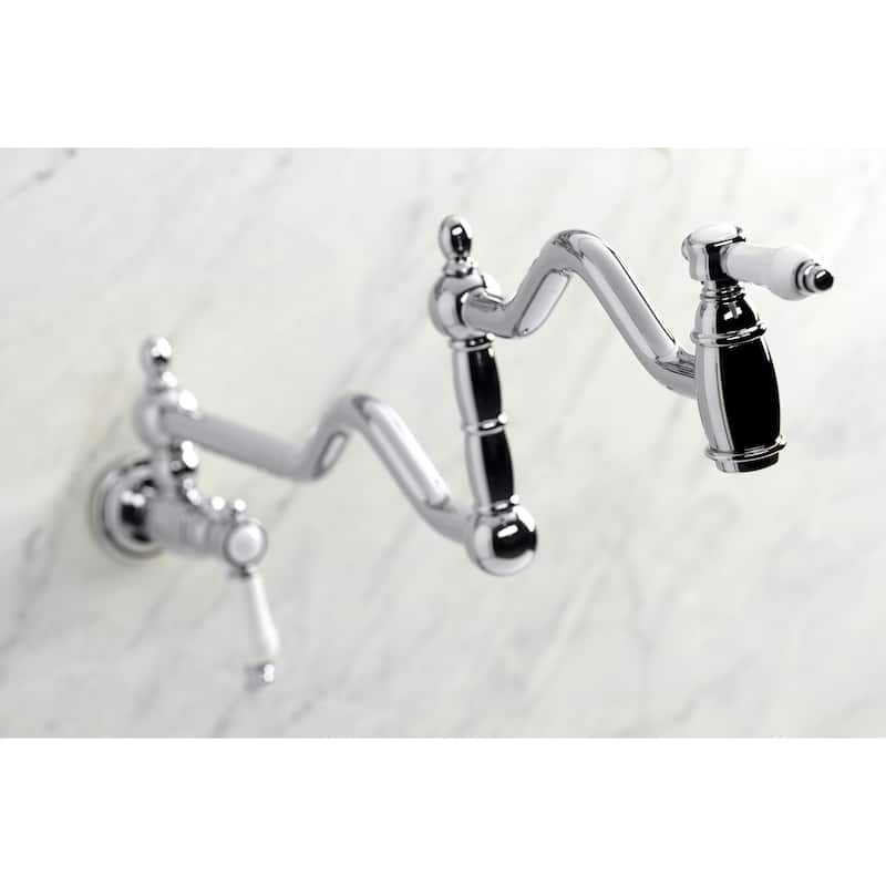 Kingston Brass Bel-Air Wall Mounted Pot Filler Faucet