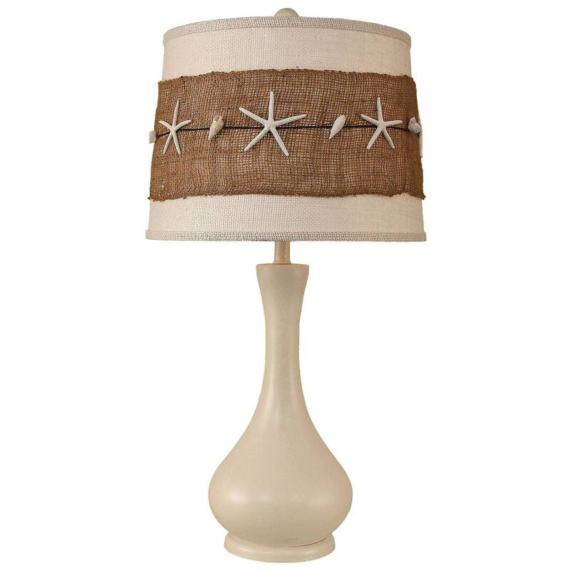 Coastal Smooth Genie Bottle Table Lamp - Solid Cottage